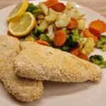 Paniertes Fischfilet in der Heißluftfritteuse