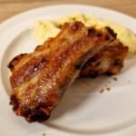 Rippchen im Airfryer mit Kartoffelpüree