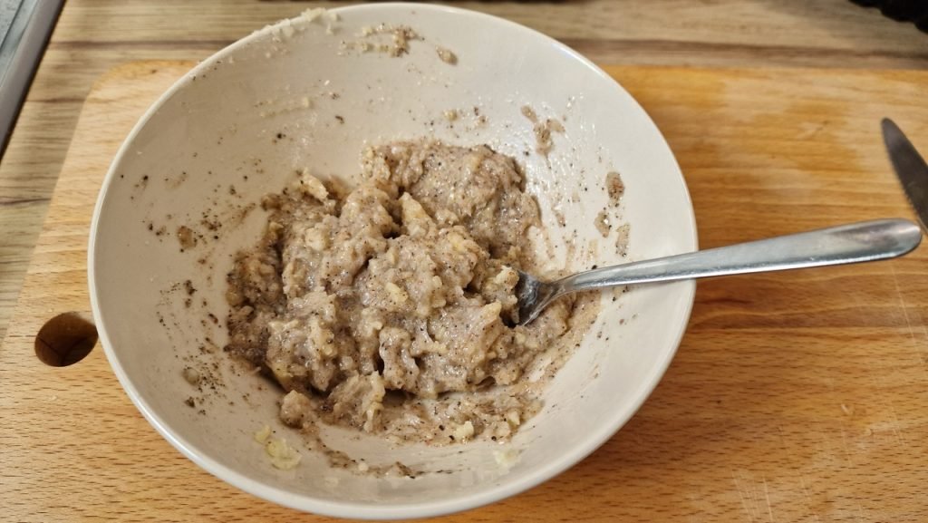 Knoblauch-Spareribs mit Kartoffelpüree aus der Heißluftfritteuse ...