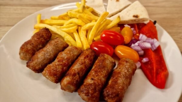 Cevapcici in der Heißluftfritteuse