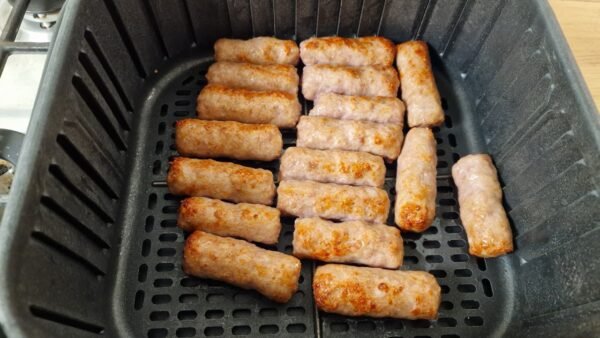 Cevapcici in der Heißluftfritteuse zubereiten 2