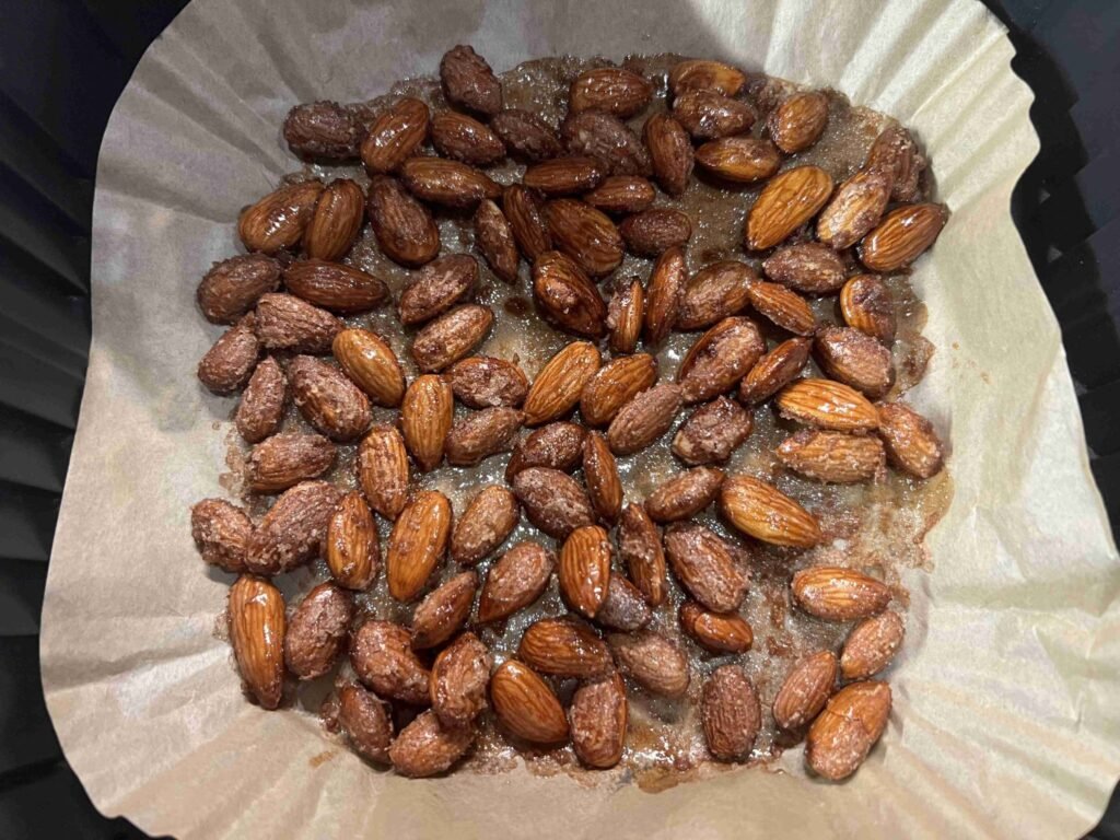 Gebrannte Mandeln aus dem Airfryer - Meine Heißluftfritteuse Gebrannte Mandeln aus dem Airfryer - Meine Heißluftfritteuse