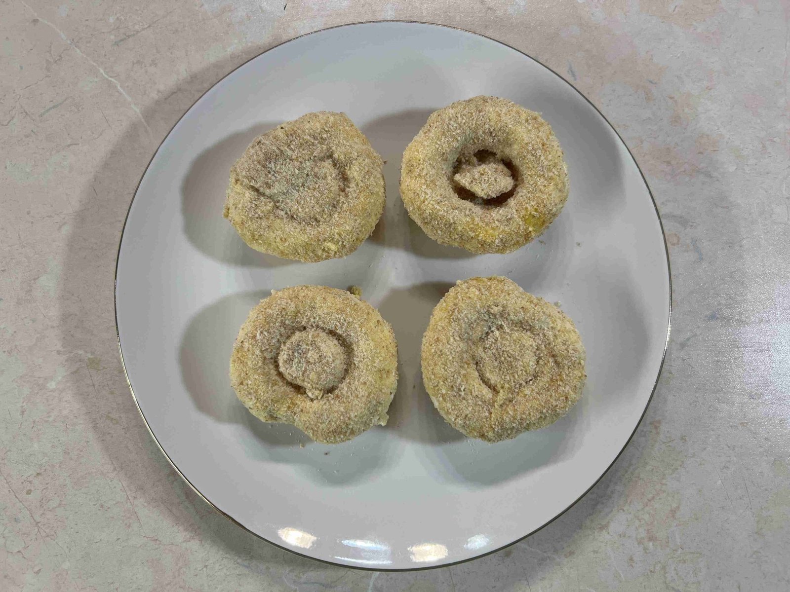 Panierte Champignons in der Heißluftfritteuse - Meine Heißluftfritteuse