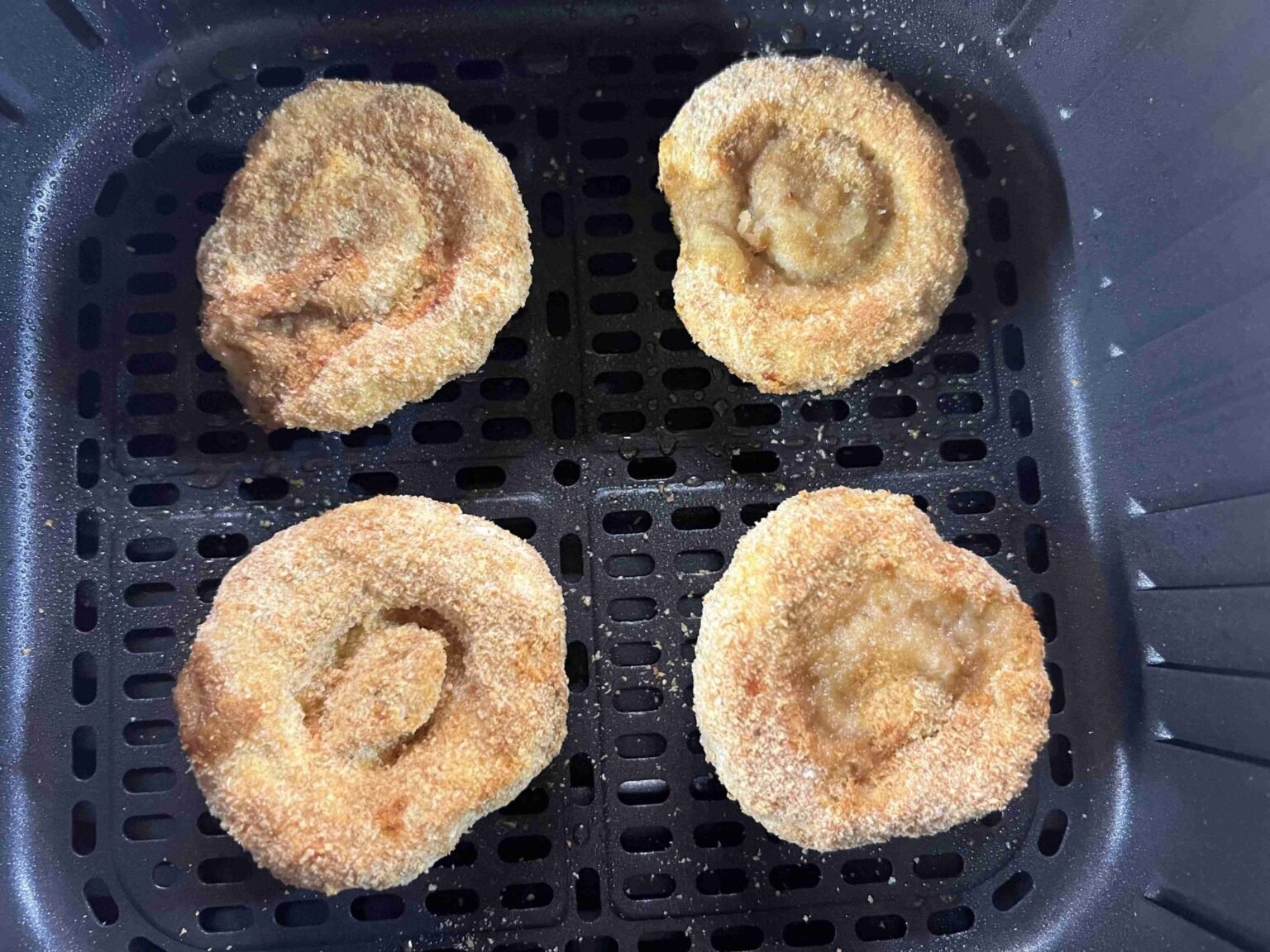 Panierte Champignons in der Heißluftfritteuse - Meine Heißluftfritteuse