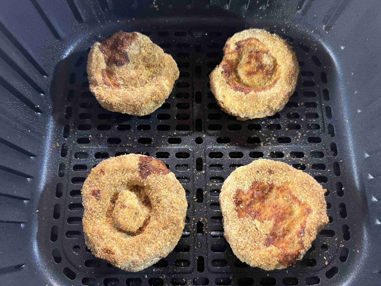 Panierte Champignons in der Heißluftfritteuse - Meine Heißluftfritteuse