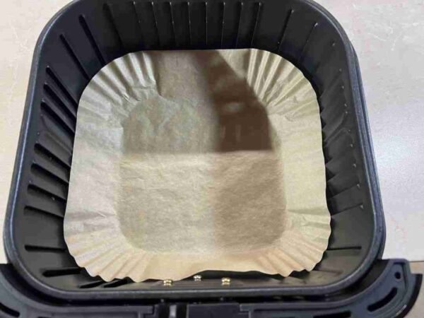 Offenes mexikanisches Sandwich im Airfryer