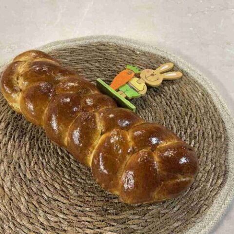 Flaumiger Hefezopf im Airfryer