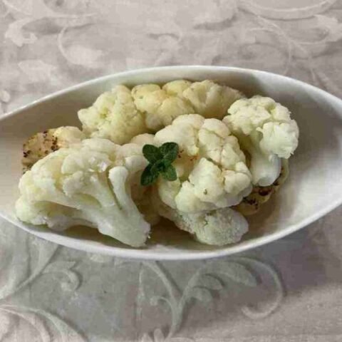Blumenkohl dämpfen im Airfryer
