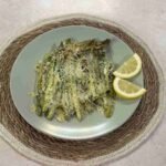 Grüner Spargel mit Parmesan im Airfryer