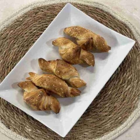 Gefrorene Croissants in der Heißluftfritteuse