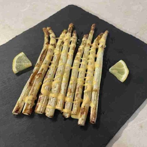 Weißer Spargel mit Sauce Hollandaise im Airfryer - Meine Heißluftfritteuse